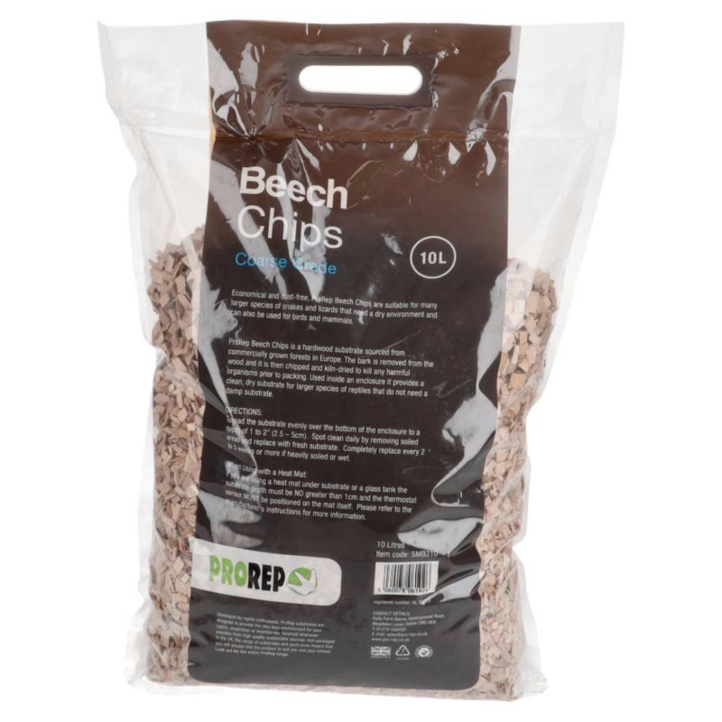 Beech Chips 10L Small Pet Substrate