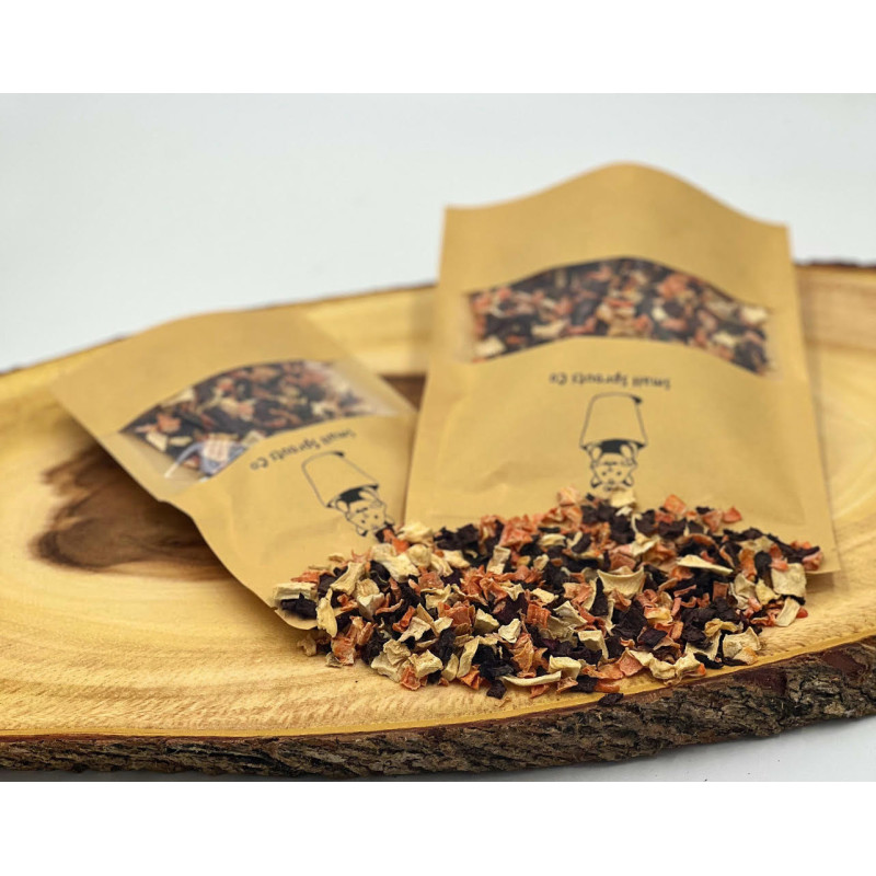 Dried veg mix for small animals