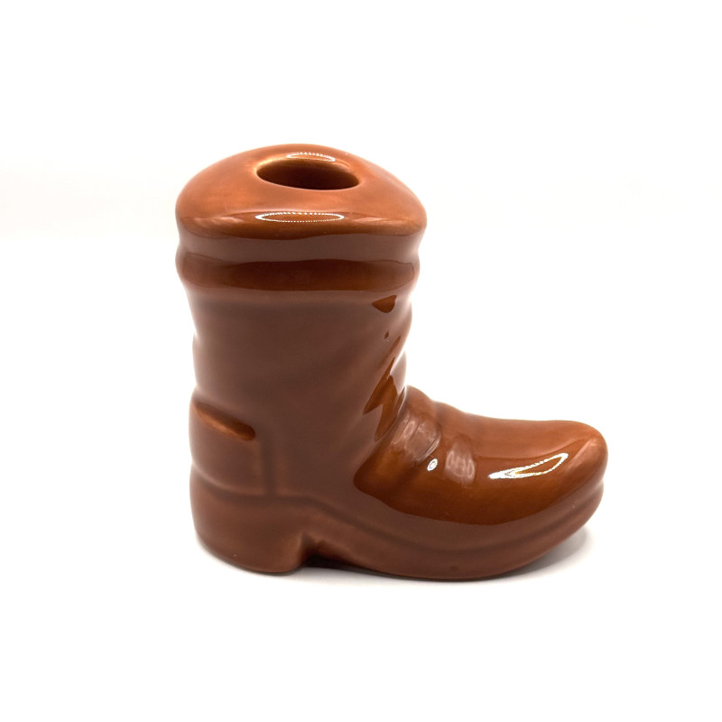 View of Ceramic Cowboy Boot 
